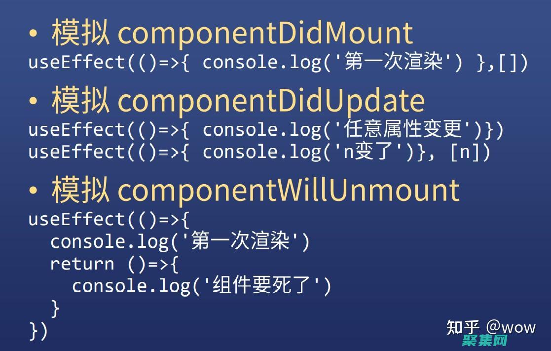 声明式组件生命周期管理
