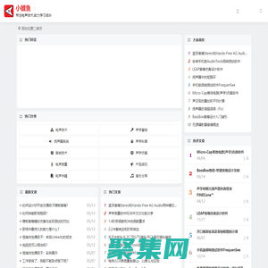 小鲤鱼 | 专注电声技术,助力学习成长