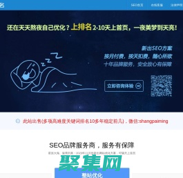SEO_网站优化_网络推广_新站整站快速排名_【上排名】