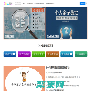 基因站网 – DNA亲子鉴定等儿童基因检测服务介绍