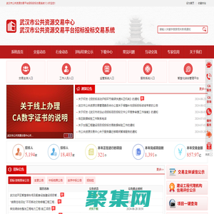 武汉市公共资源招标投标交易系统