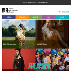 雨飞品牌网站策划_高端品牌网站设计_服装网站建设_品牌网站建设_深圳市雨飞设计有限公司