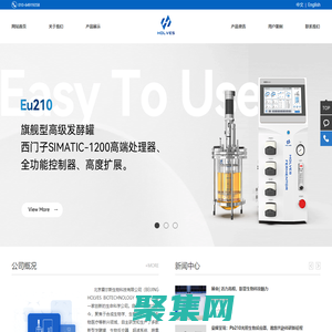 实验室发酵罐设备-不锈钢玻璃发酵罐-微生物发酵罐系统-霍尔斯