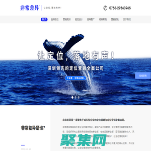 深圳品牌营销策划全案公司-非常差异