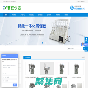 智能一体化蒸馏仪_氨氮蒸馏装置_实验室蒸馏仪器-菲跃仪器