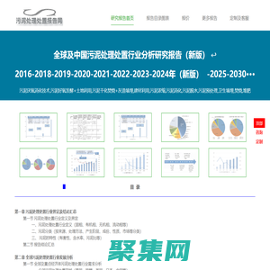★ 污泥处理处置报告网_污泥行业市场报告_产业链分析研究 ♻
