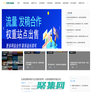 凤梨自媒体-分享推荐新手自媒体视频挣钱运营教程